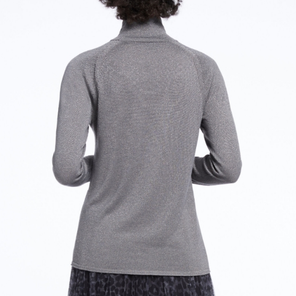 NWT NIC & ZOE Metallic Turtleneck XS - Picture 2 of 8